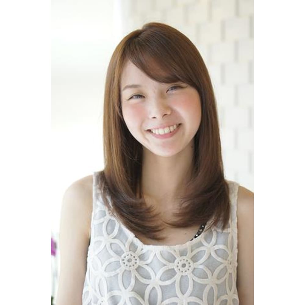 ブロー無し ナチュラルストレート Visage E Del 松戸 ヴィサージュエーデルマツド のヘアスタイル 美容院 美容室を予約するなら楽天ビューティ
