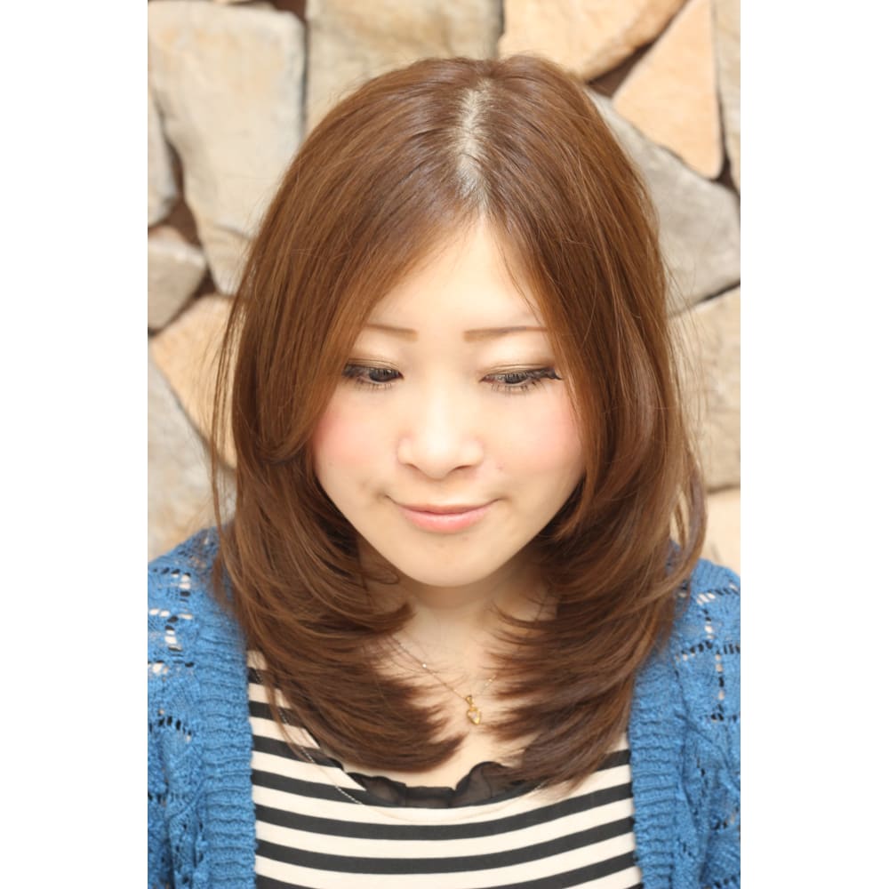代 30代のナチュラルストレート Hair Resort Lipe リペ のヘアスタイル 美容院 美容室を予約するなら楽天ビューティ
