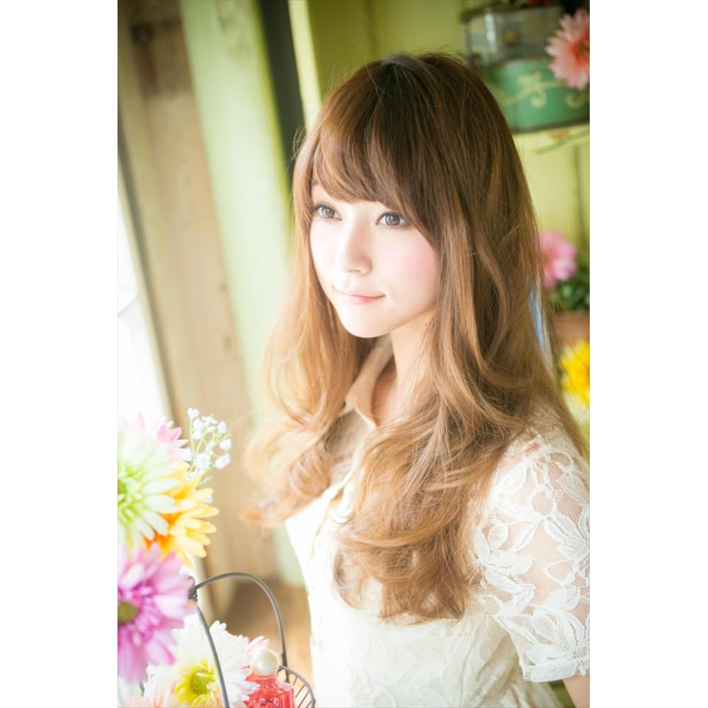 大人の可愛さ満点 Anecan 蛯原友里風 柔らかロング Minx 原宿店 ミンクス ハラジュクテン のヘアスタイル 美容院 美容室を予約するなら楽天ビューティ