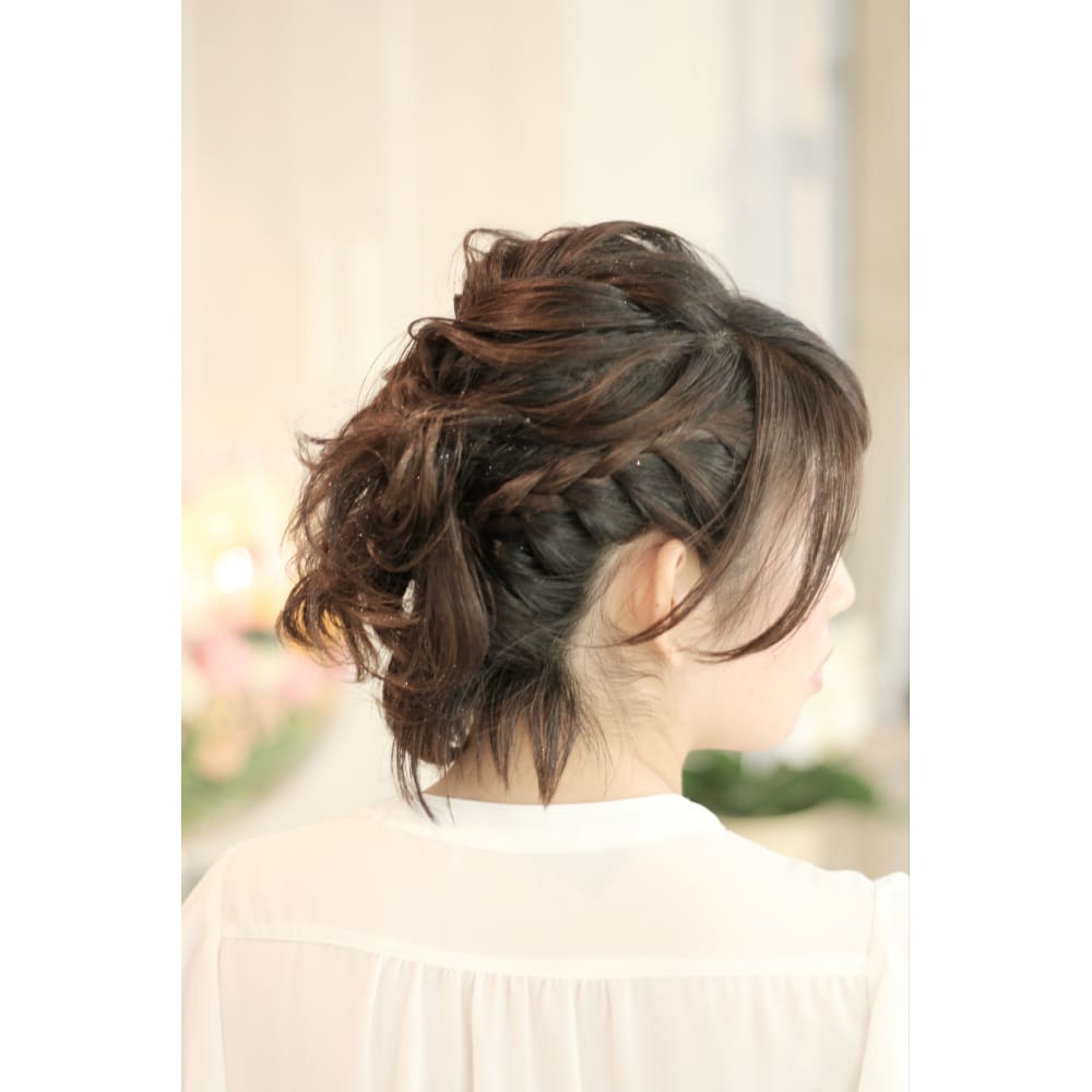 ショートの結婚式アップスタイル Hair Resort Bouquet ヘアリゾート ショートの結婚式アップスタイル Hair Resort Bouquet ヘアリゾート
