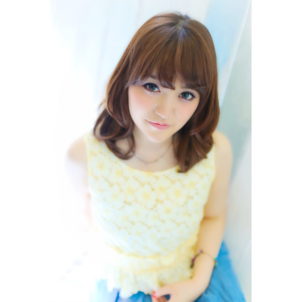 ふわカール まとまり ナチュラル大人ミディアム Loren ローレン