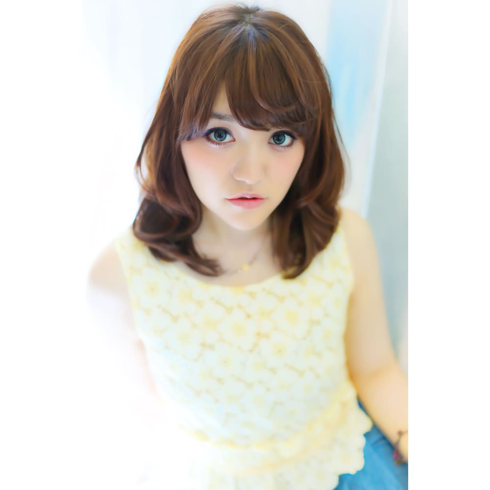 ふわカール まとまり ナチュラル大人ミディアム Loren ローレン