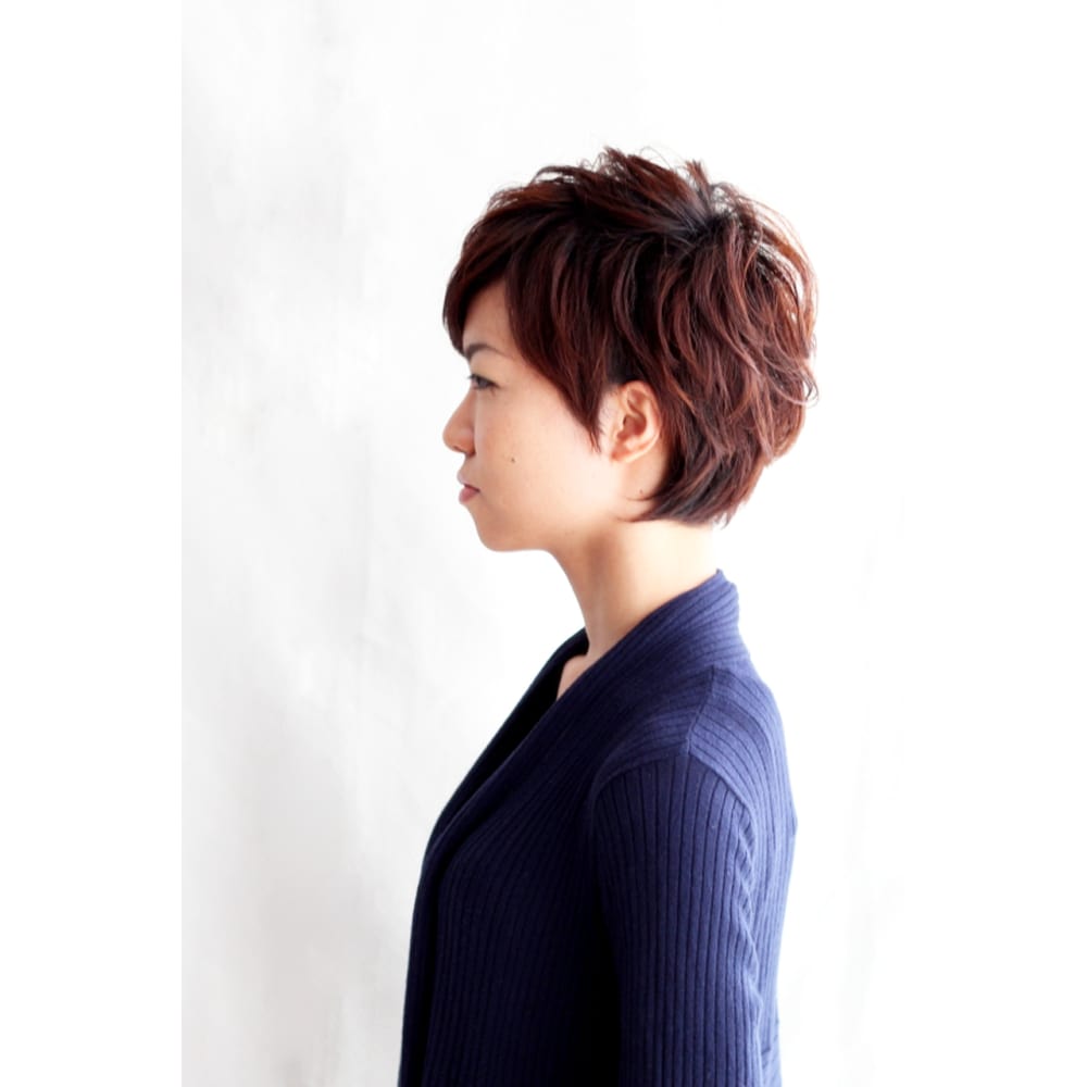 吉瀬美智子さん風ショート Total Beauty Stella トータルビューティステラ のヘアスタイル 美容院 美容室を予約するなら楽天ビューティ