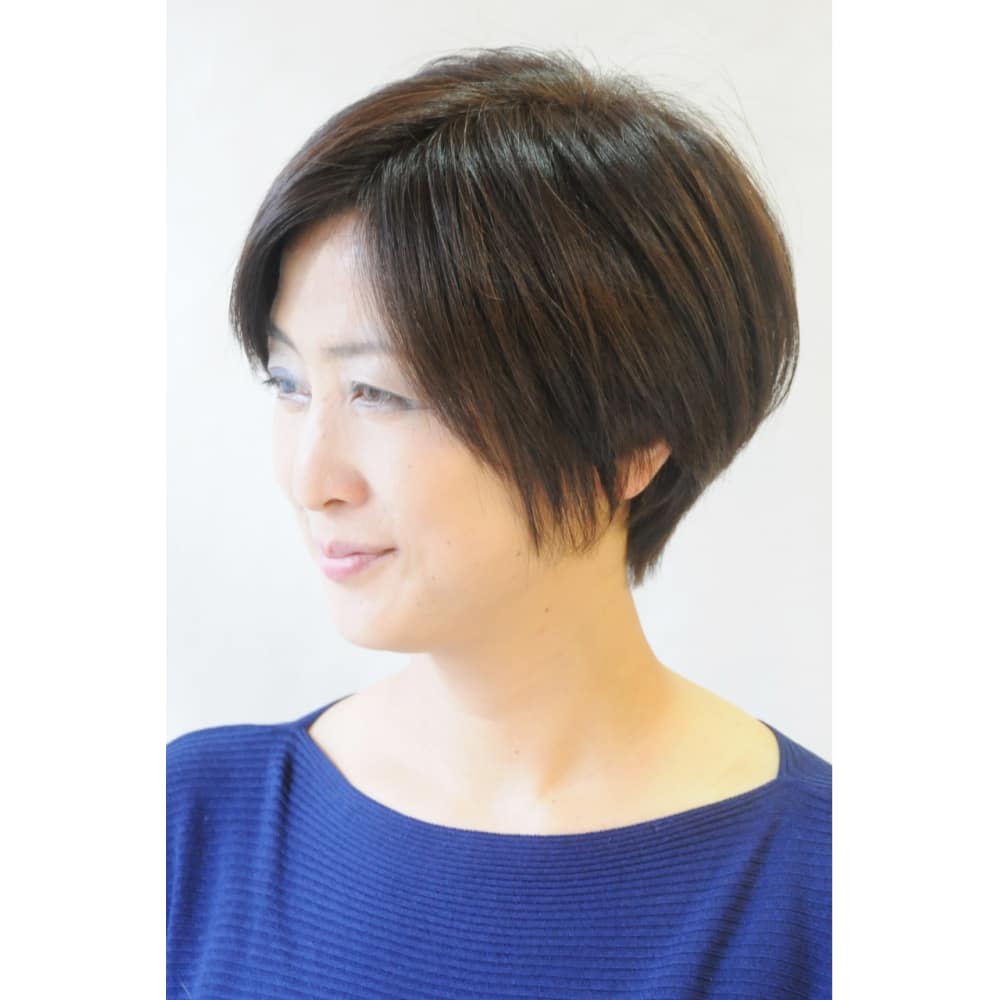 HD限定 留袖 髪型 ショート トレンディなヘアスタイル