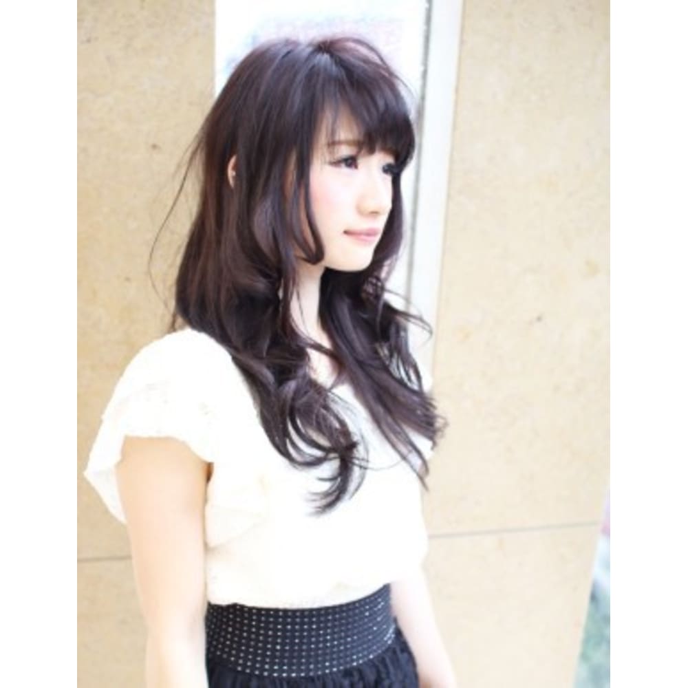 仲道弘泰 石原さとみさん風 黒髪 暗髪ロング Afloat Xelha アフロート シェルハ のヘアスタイル 美容院 美容室を予約するなら楽天ビューティ