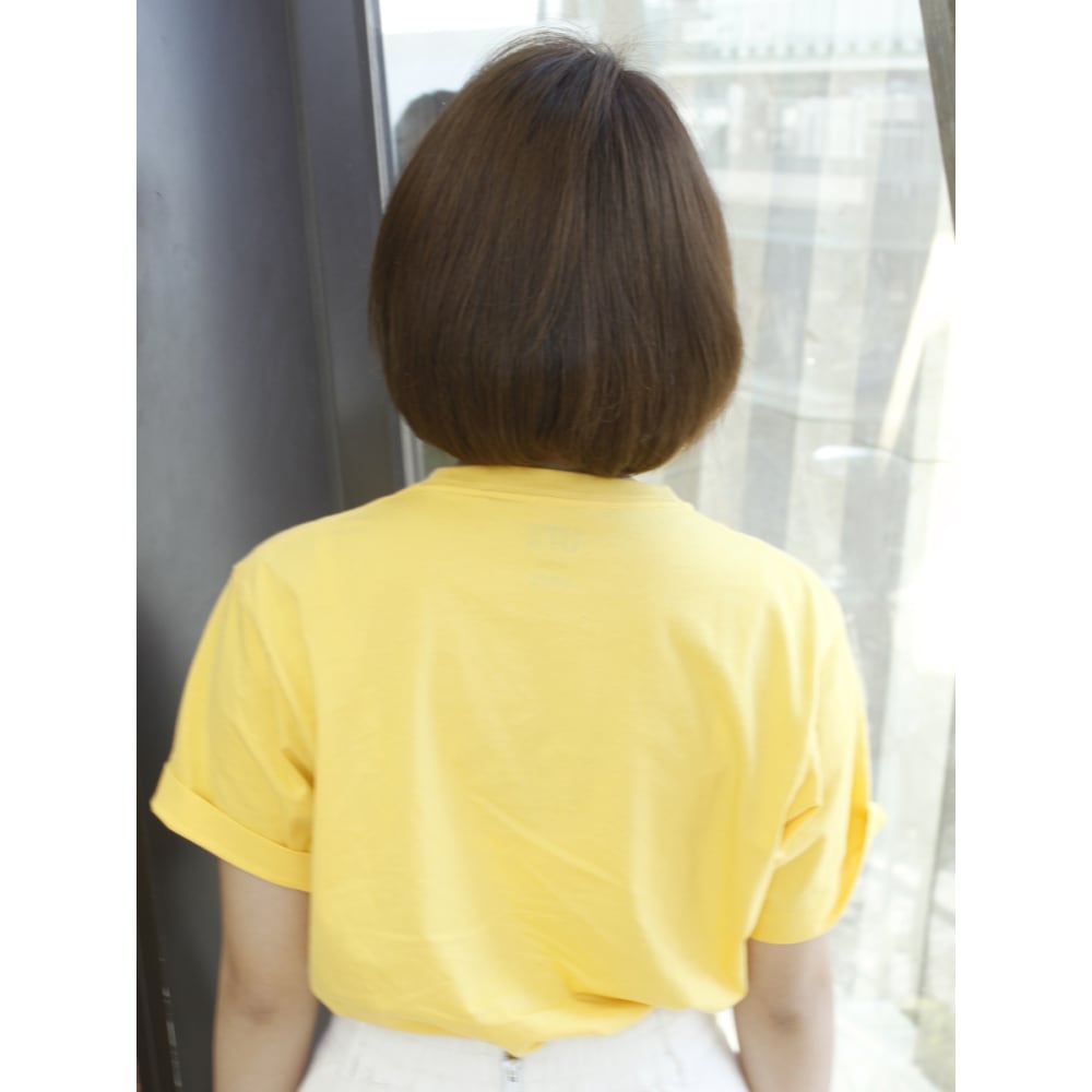 Xel Ha キレイなひし形簡単小顔モテショートボブ5 Afloat Xelha アフロート シェルハ のヘアスタイル 美容院 美容室を予約するなら楽天ビューティ