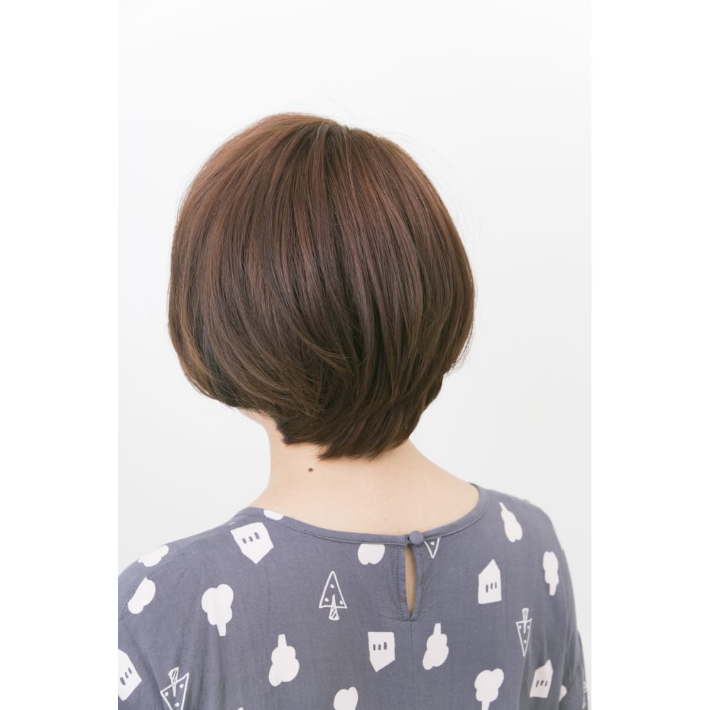 黒髪でも可愛い シンプルショートボブ R Dresser アールドレッサー のヘアスタイル 美容院 美容室を予約するなら楽天ビューティ