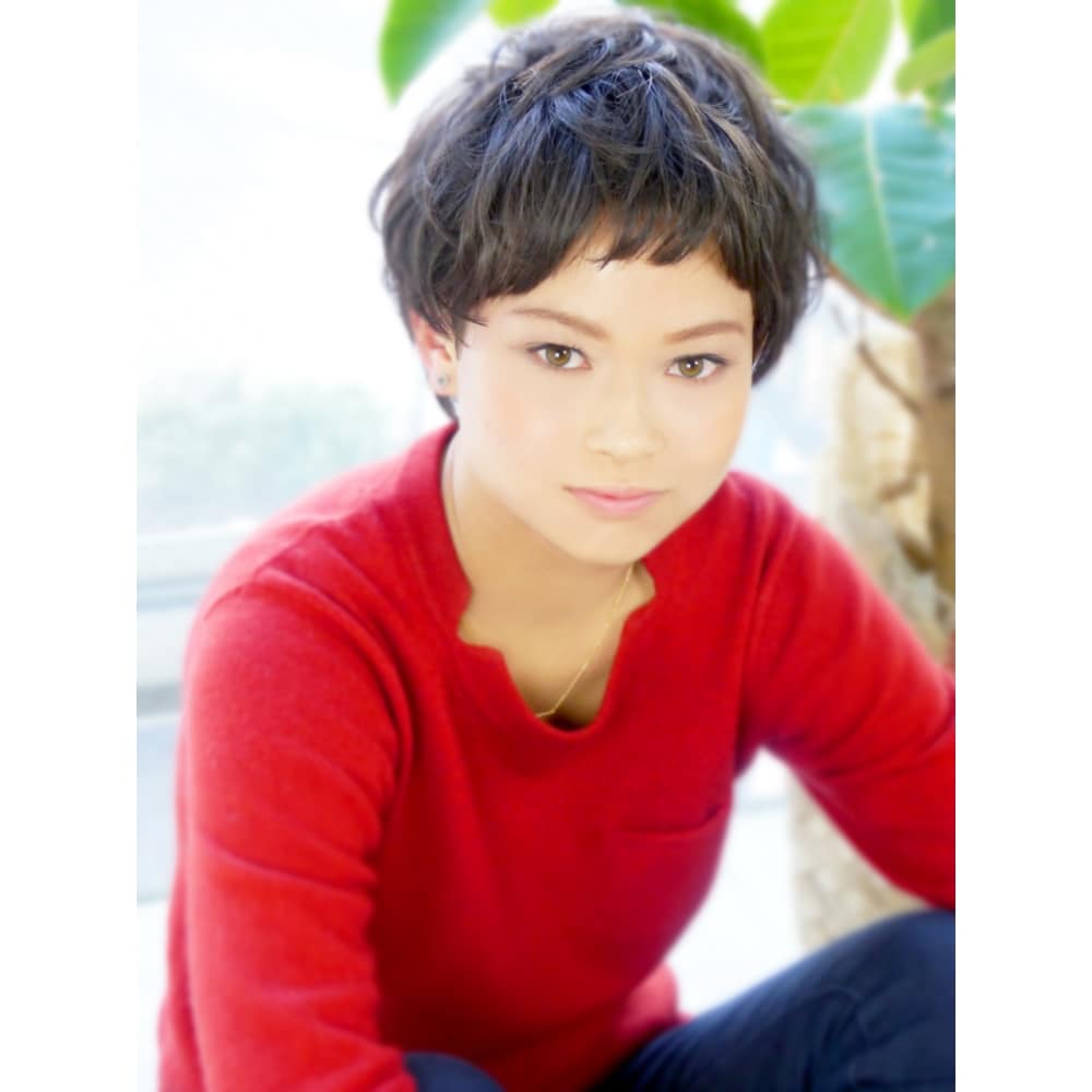 花井 外国の少年風ベリーショート Hair Jurer Deux ジュレドゥ の 花井 外国の少年風ベリーショート Hair Jurer Deux ジュレドゥ の