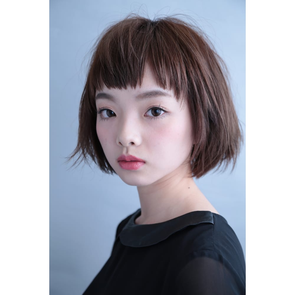ショートバングのショートボブ Ami Hair アミィヘアー のヘアスタイル 美容院 美容室を予約するなら楽天ビューティ ショートバングのショートボブ Ami Hair アミィヘアー のヘアスタイル 美容院 美容室を予約するなら楽天ビューティ
