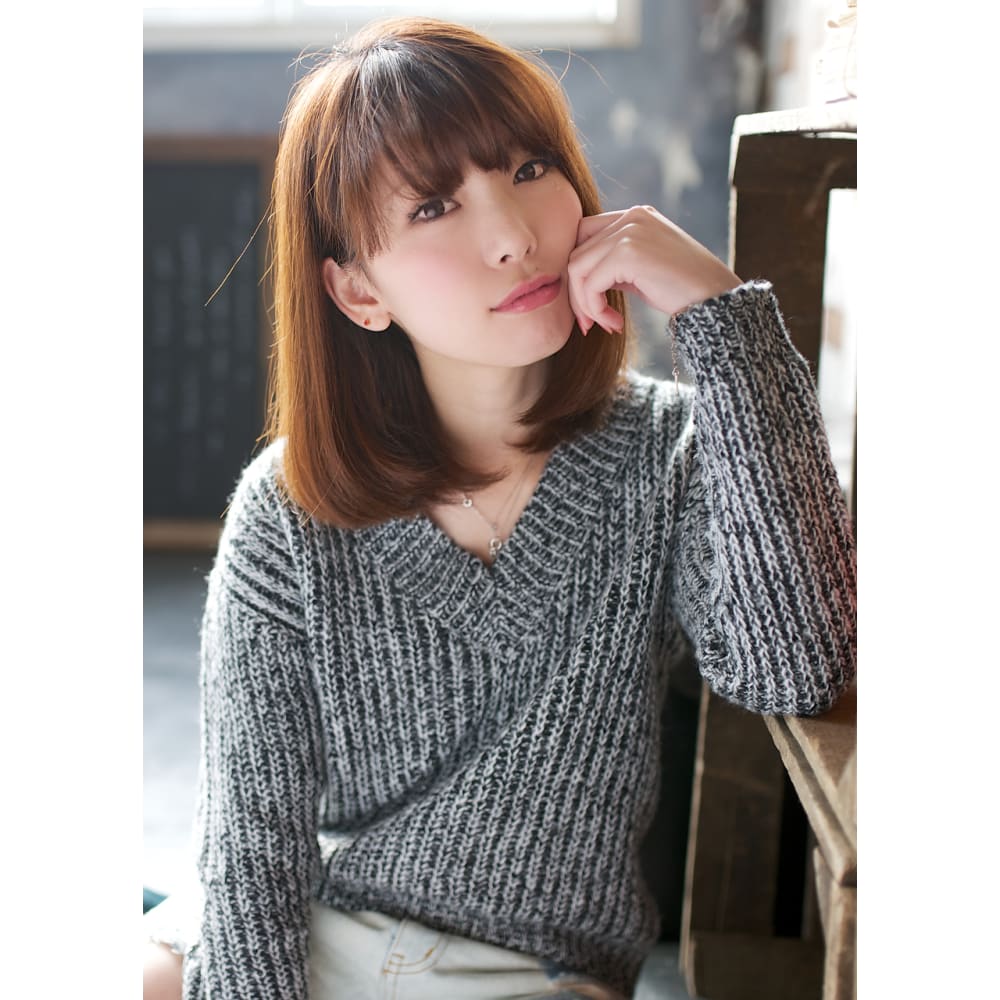 お手入れ楽なワンカールスタイル 担当 森 August Hair Nail オーガストヘアネイル のヘアスタイル 美容院 美容室を予約するなら楽天ビューティ