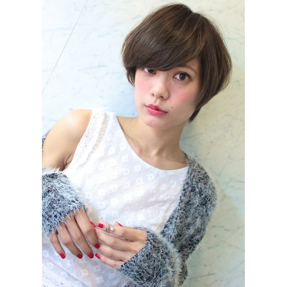 ベストオブ ショート ボブ 色気 - ヘアスタイル画像