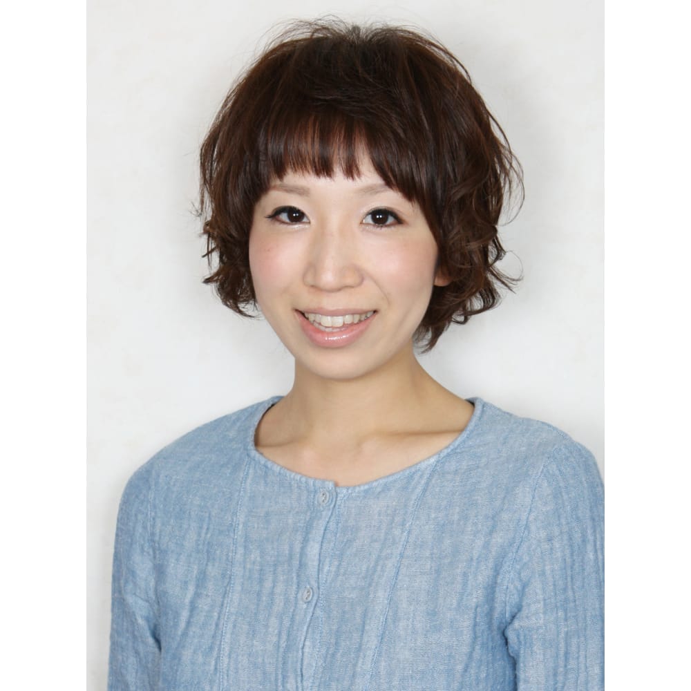 ふわふわショートボブスタイル Le Paradisルパラディのヘアスタイル
