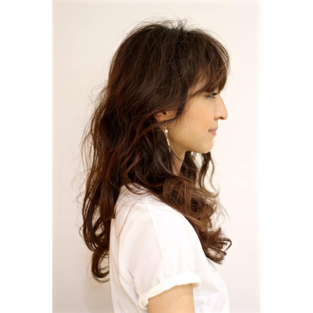 夏ロング Ash 日吉店 アッシュ のヘアスタイル 美容院 美容室を予約するなら楽天ビューティ
