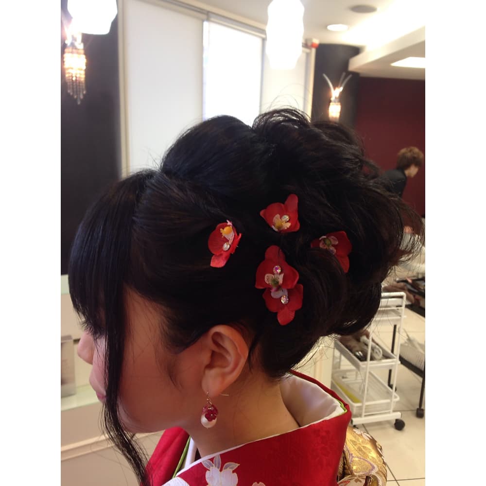 清楚系成人式スタイル Ash 西川口店 アッシュ のヘアスタイル 美容院 美容室を予約するなら楽天ビューティ