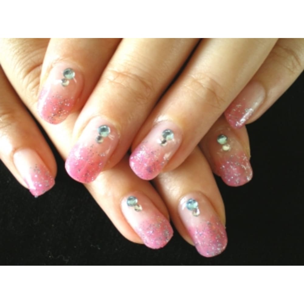 ピンクグラデーションネイル Nail Salon Shandiネイルサロン