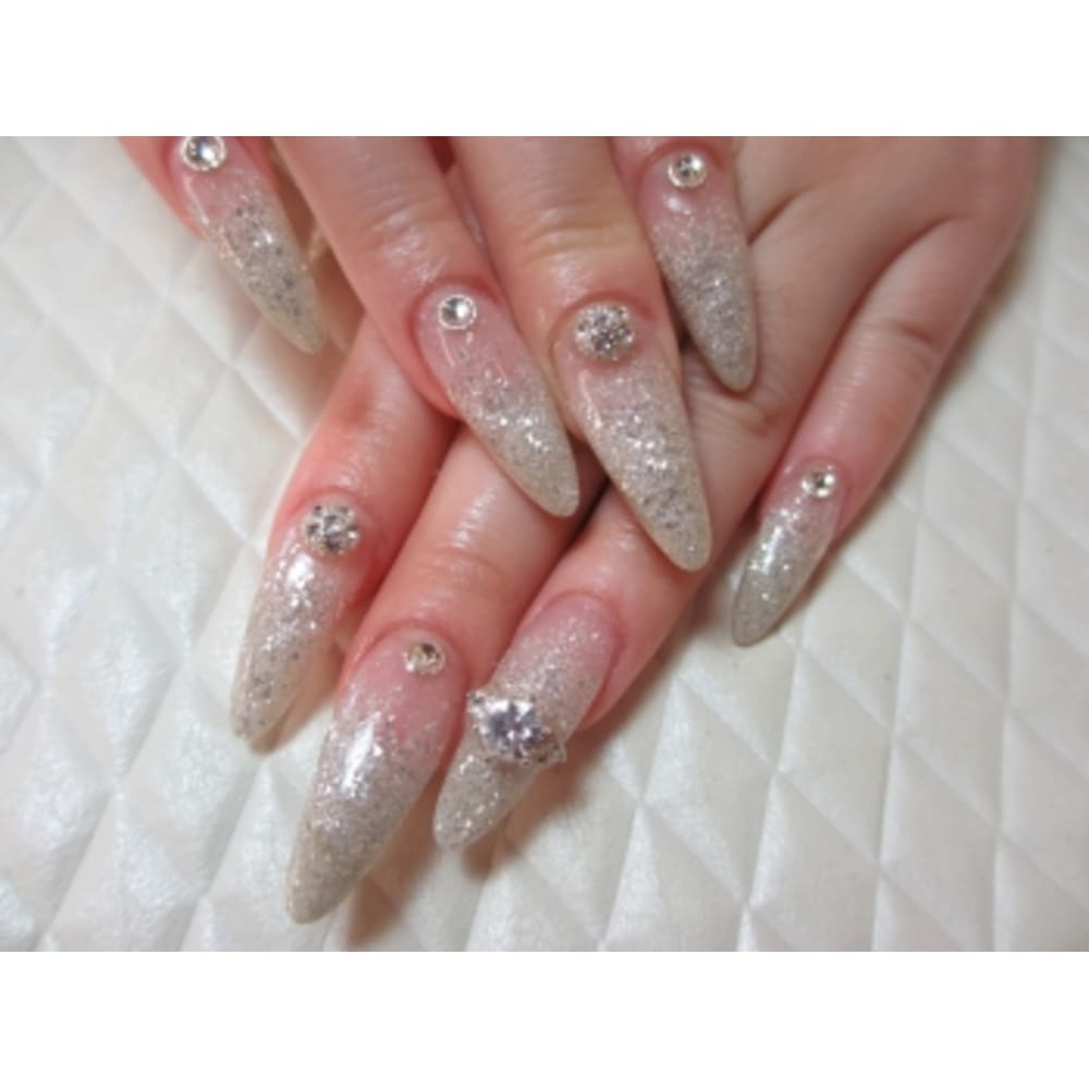 シャイニーグラデーションネイル Nail Design Cielネイルデザイン