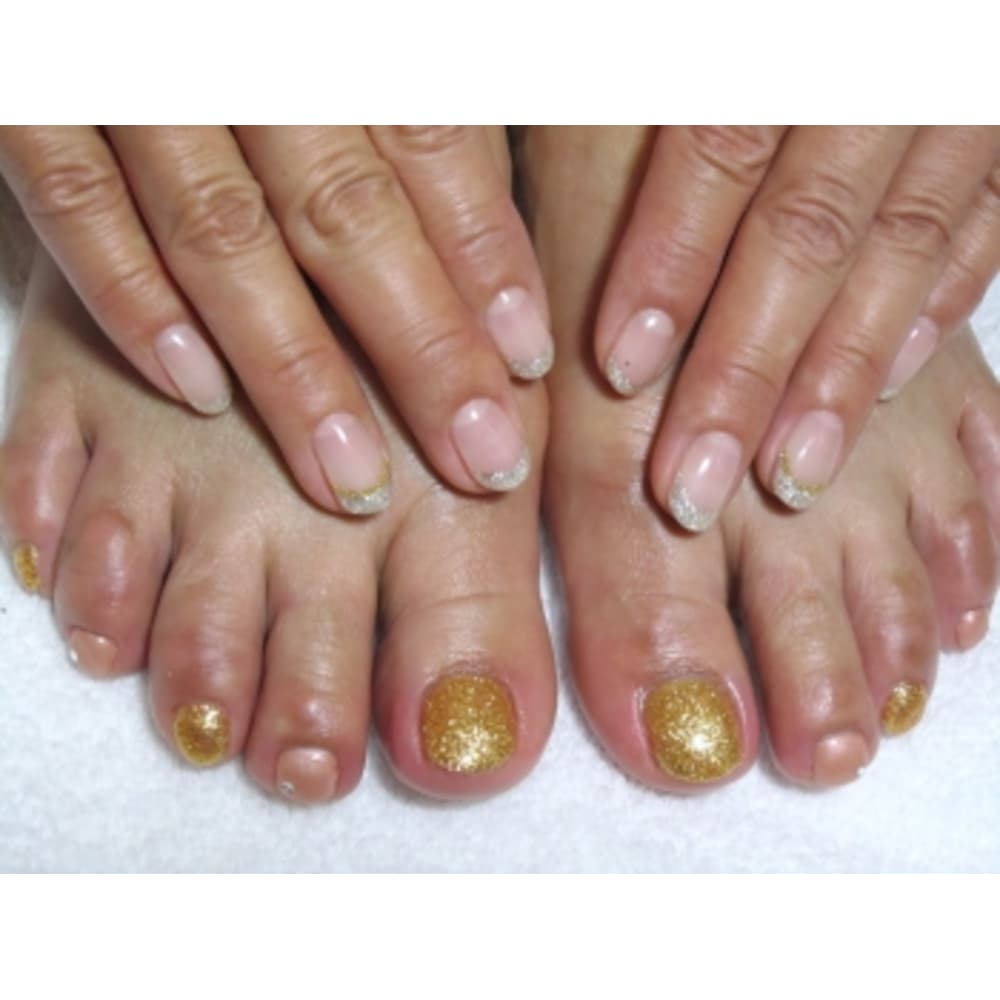ハンド フットシンプルネイル Nail Salon Amule ネイルサロンアミュール のネイルデザイン ネイル まつげサロンを予約するなら楽天ビューティ