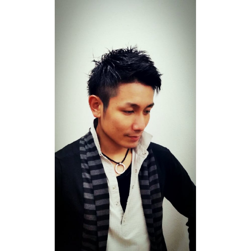 黒髪ツーブロックベリーショート Ami Hair Annexアミィヘアー