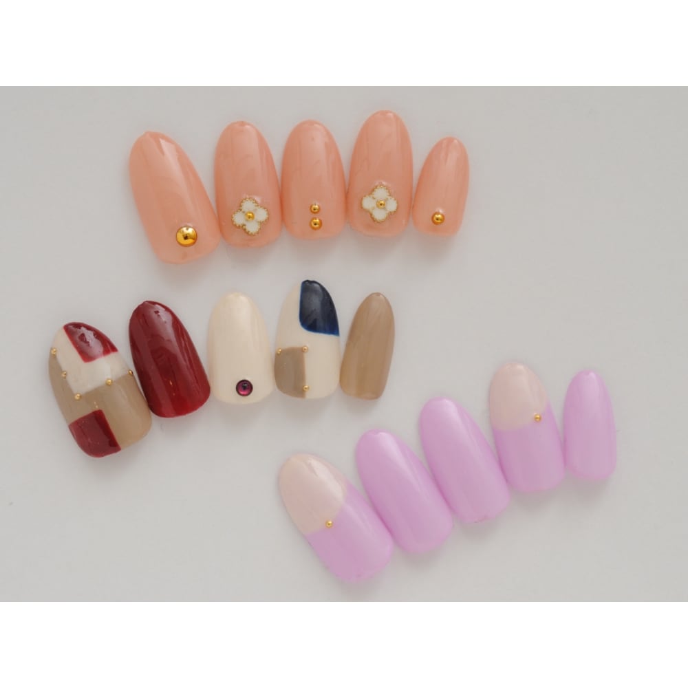 fleur nail 画像