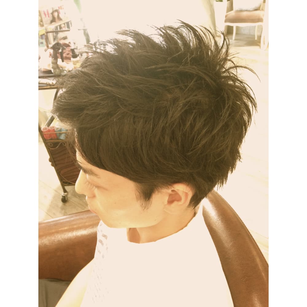 爽やかメンズショート 刈り上げ無し Mer By Puur メルバイピュール のヘアスタイル 美容院 美容室を予約するなら楽天ビューティ