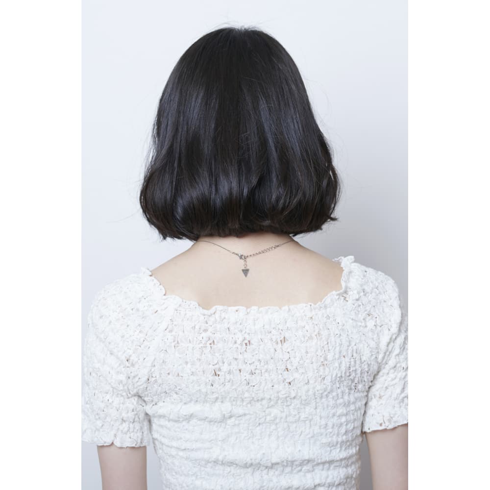 フェミニン黒髪ボブ Prego プレーゴ のヘアスタイル 美容院 美容室を予約するなら楽天ビューティ