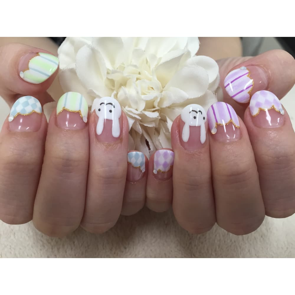 うさちゃんキュートネイル Luna Nail ルナネイル のネイルデザイン ネイル まつげサロンを予約するなら楽天ビューティ