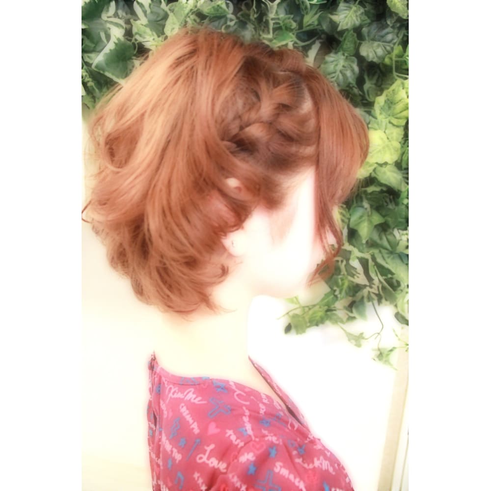 Alba千葉将大 ショート編み込みアップ Alba Hair Resort アルバ のヘアスタイル 美容院 美容室を予約するなら楽天ビューティ