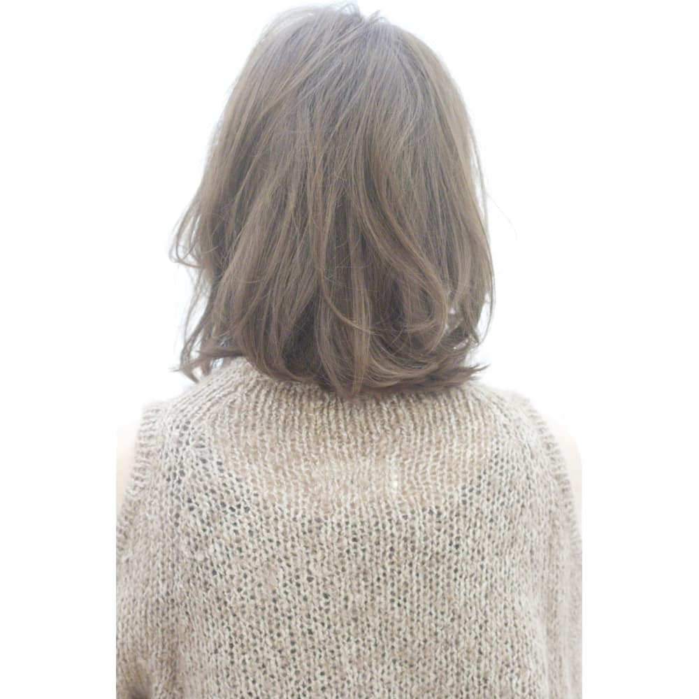 伸ばしかけの方にオススメなデジタルパーマミディアム Alice By Afloat アリスバイアフロート のヘアスタイル 美容院 美容室を予約するなら楽天ビューティ