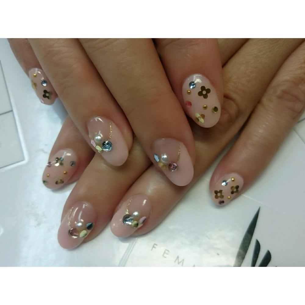 パーツネイル O Bi Graec Nail Bi Grace Nail ビ グレイスネイル のネイルデザイン ネイル まつげサロンを予約するなら楽天ビューティ