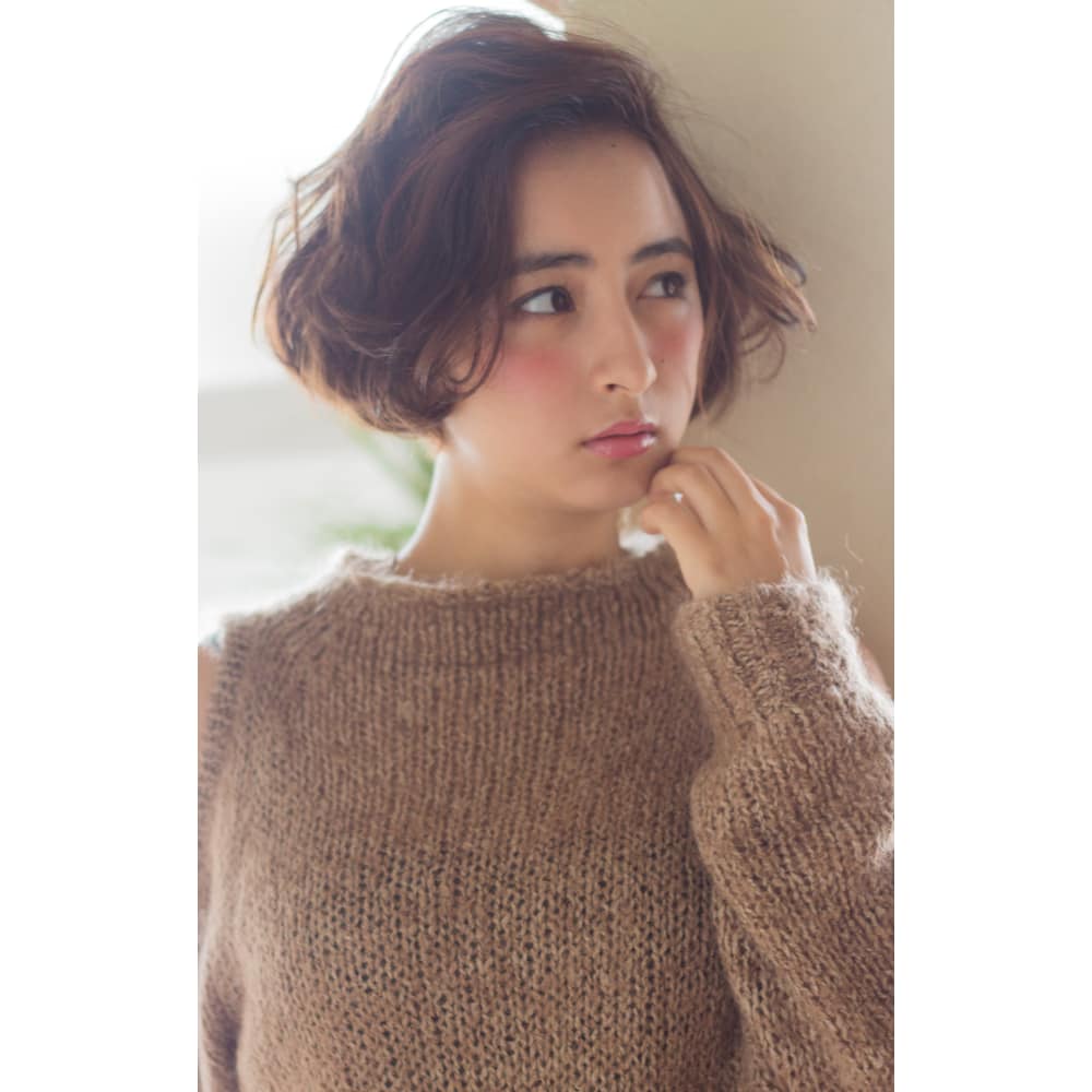 15秋冬 大人かきあげボブ T ８８ Alice By Afloat アリスバイアフロート のヘアスタイル 美容院 美容室を予約するなら楽天ビューティ