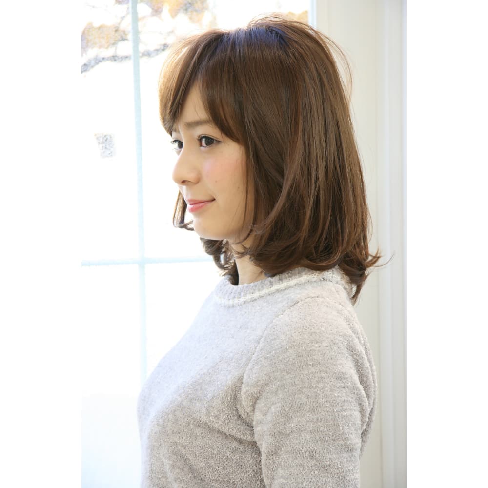 大人の女性の為のミディ Raguel表参道 Raguel ラグエル のヘアスタイル 美容院 美容室を予約するなら楽天ビューティ