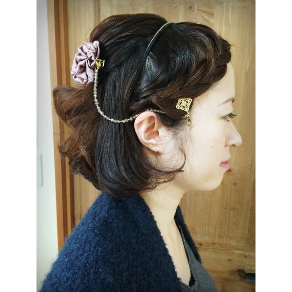 パーティヘア ヘアセットはrulezで 時間外も承ります 4 600 Rulez ルールズ のこだわり特集 美容院 美容室を予約するなら楽天ビューティ
