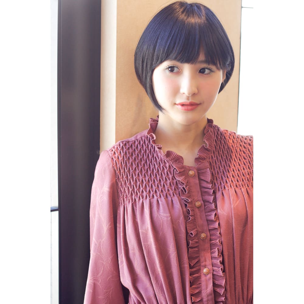 女優オーラまとうコロンとショート Canaan カナン のヘアスタイル 美容院 美容室を予約するなら楽天ビューティ