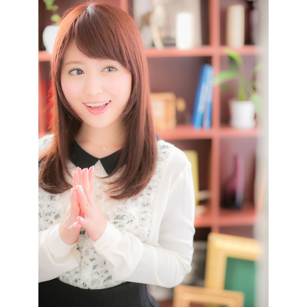 姫カット風 カジュアルロングb Cover Hair Bliss 上尾西口店 カバーヘアブリス アゲオニシグチテン のヘアスタイル 美容院 美容室を予約するなら楽天ビューティ