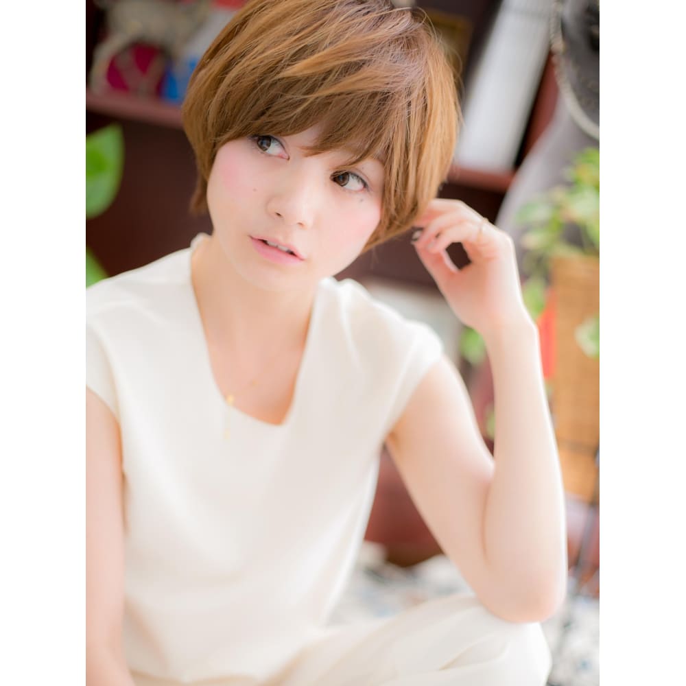 女らしい シンプルマッシュb Cover Hair Bliss 戸田公園西口店 カバーヘアブリス トダコウエンニシグチテン のヘアスタイル 美容院 美容室を予約するなら楽天ビューティ