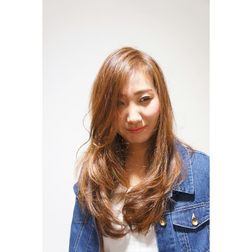 春夏ロングレイヤースタイル Shrimp Moco店シュリンプのヘアスタイル