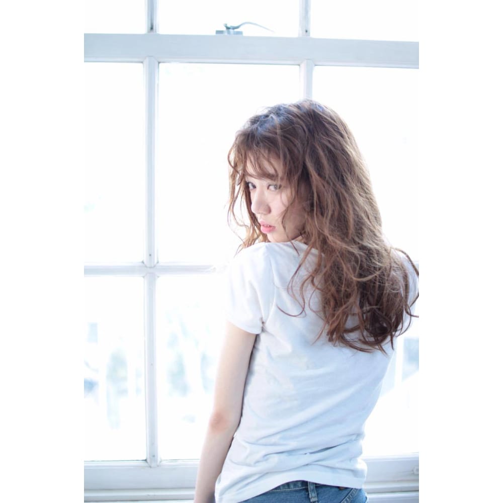 Ash二子玉川 センターシースルーバング ウェットな質感 Ash 二子玉川店 アッシュ のヘアスタイル 美容院 美容室を予約するなら楽天ビューティ