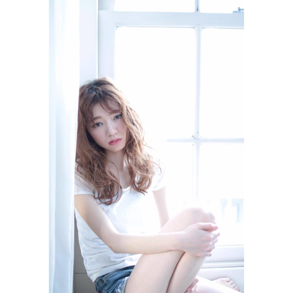 Ash二子玉川 センターシースルーバング ウェットな質感 Ash 二子玉川店 アッシュ のヘアスタイル 美容院 美容室を予約するなら楽天ビューティ