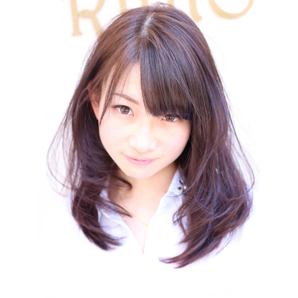 黒髪でもかわいい髪型 黒髪美女ヘアスタイル Hair Design Rinto リント のヘアスタイル 美容院 美容室を予約するなら楽天ビューティ