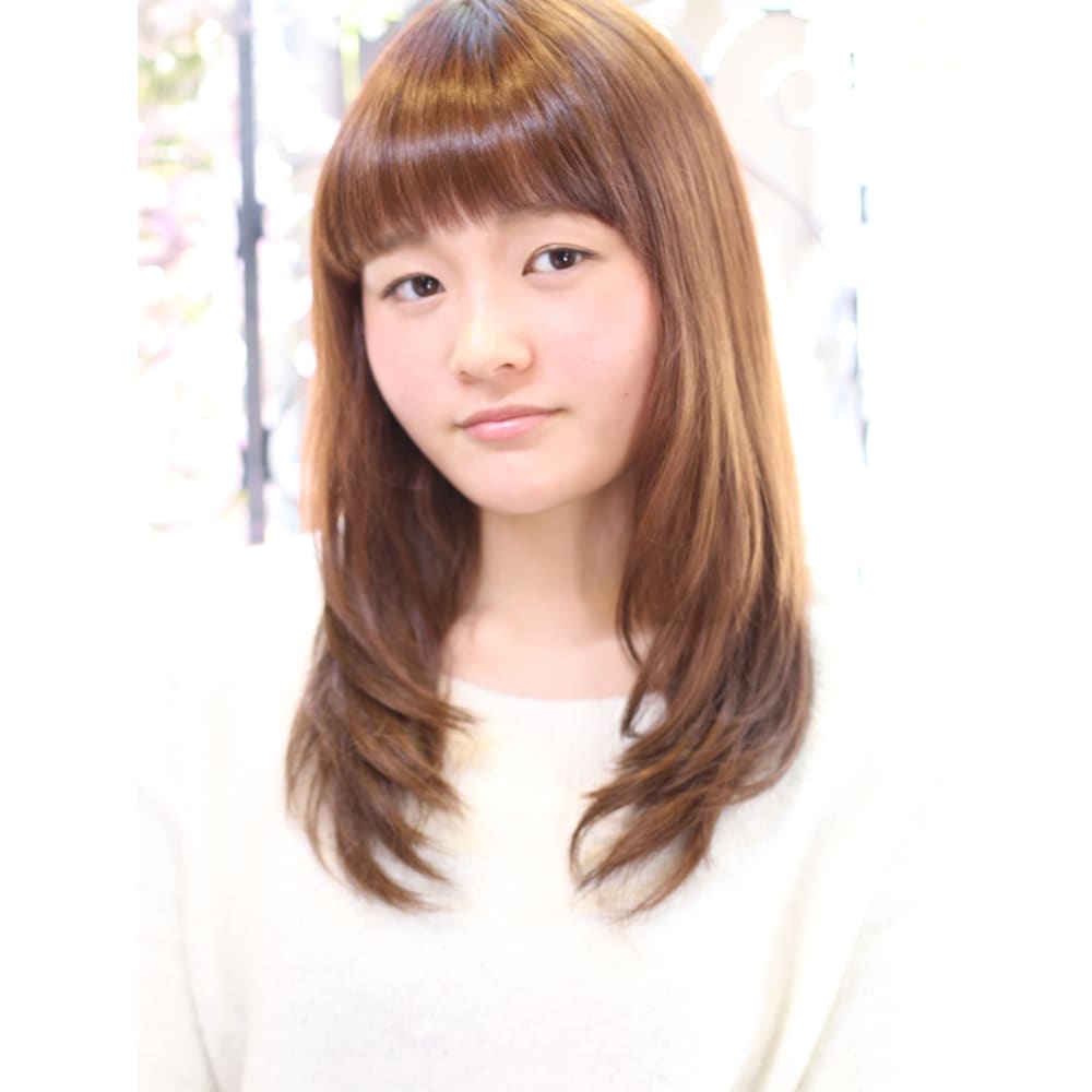 リンネル風ナチュラルでピュアなやわらかな髪型 Hair Design Rinto リント のヘアスタイル 美容院 美容室を予約するなら楽天ビューティ