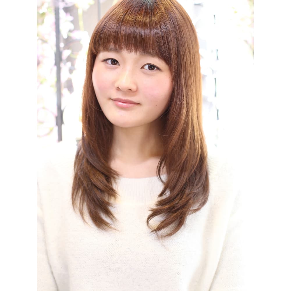 リンネル風ナチュラルでピュアなやわらかな髪型 Hair Design Rinto リント のヘアスタイル 美容院 美容室を予約するなら楽天ビューティ
