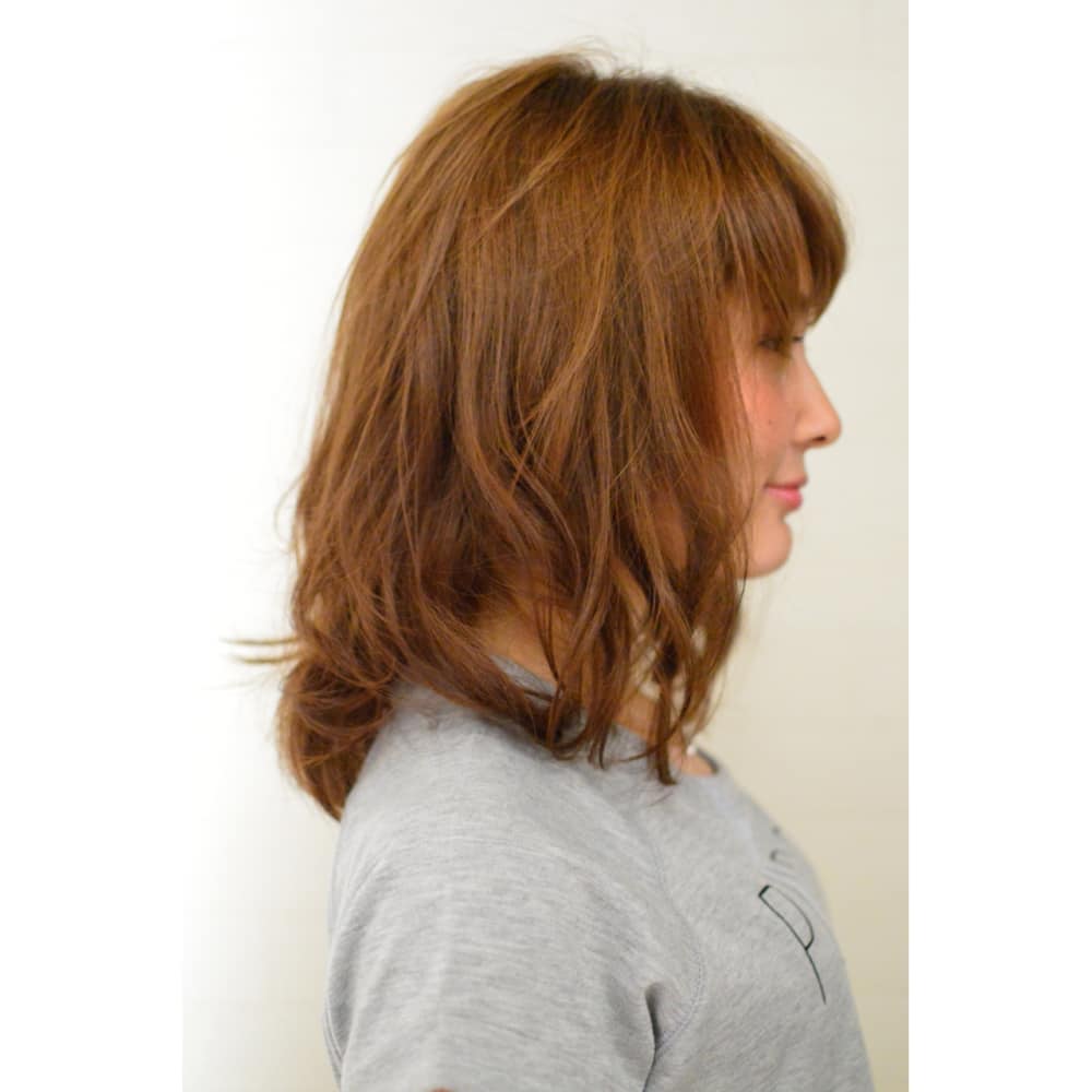 大人気ミディアムパーマスタイル Will 阪急茨木駅前 ウィル のヘアスタイル 美容院 美容室を予約するなら楽天ビューティ