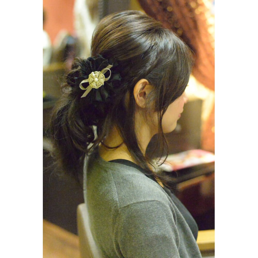 ハーフサイドアップ Nananaparena Nanana Parena 心斎橋店 ナナナパレナ のヘアスタイル 美容院 美容室を予約するなら楽天ビューティ