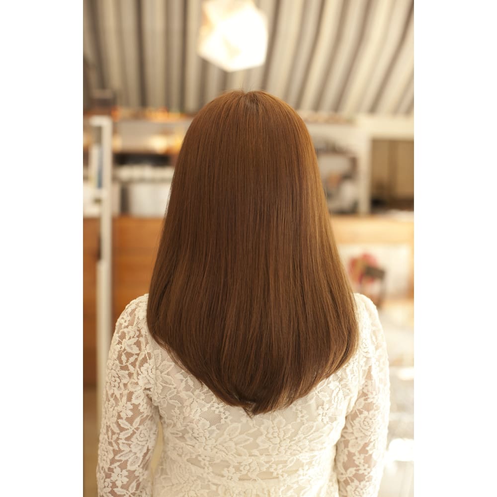 シルキーストレートでナチュラルに Nanana Parena 心斎橋店 ナナナパレナ のヘアスタイル 美容院 美容室を予約するなら楽天ビューティ