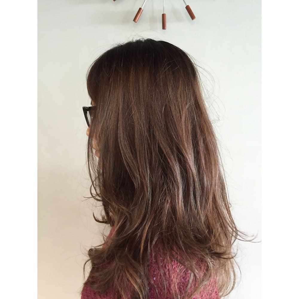 外国人風カジュアルロング ショートバング Hair Nail Mode K S 外国人風カジュアルロング ショートバング Hair Nail Mode K S
