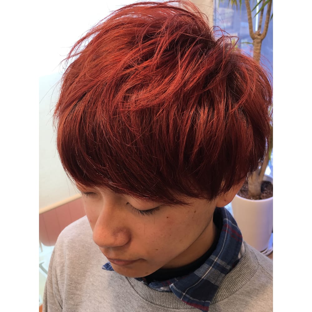ハーネス 人道的 限りなく 赤色 髪の毛 メンズ Handmade Soap Org
