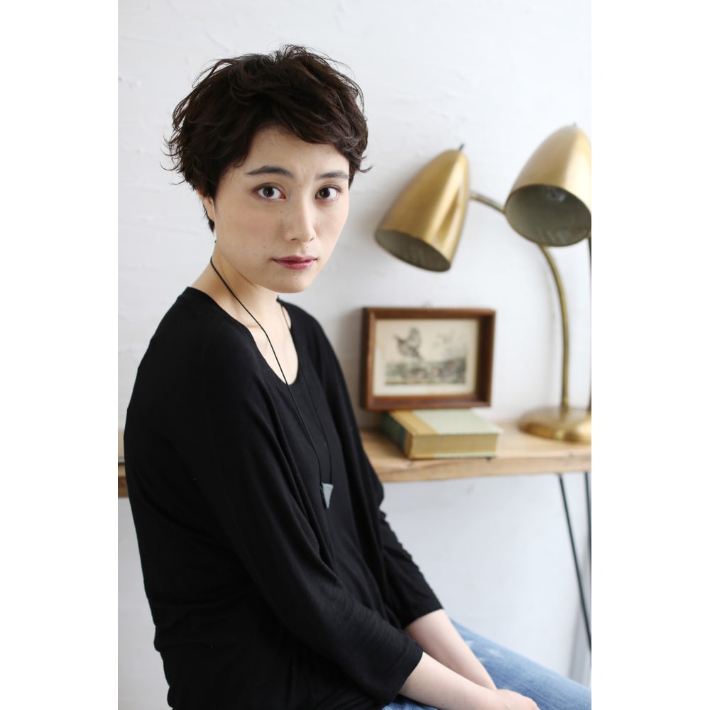 無造作黒髪ベリーショート Hairsalon Breen Tokyoブリーントウキョウ