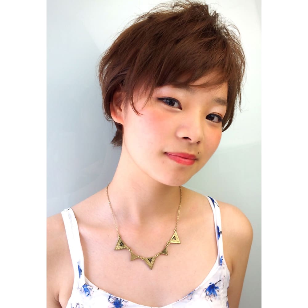Summerショート Renjishi Renjishi Kichijoji レンジシ のヘアスタイル 美容院 美容室を予約 するなら楽天ビューティ