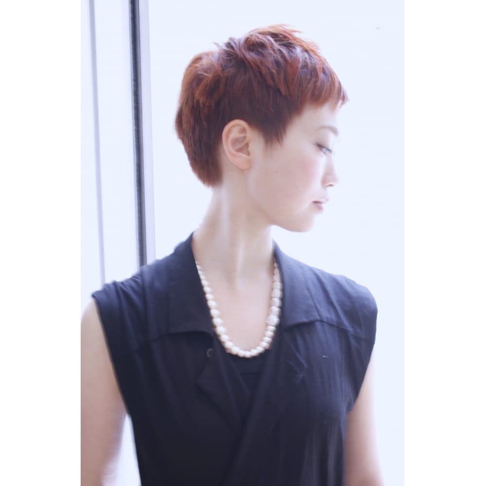 モードベリーショート Renjishi Renjishi Aoyama レンジシ のヘアスタイル 美容院 美容室を予約するなら楽天ビューティ