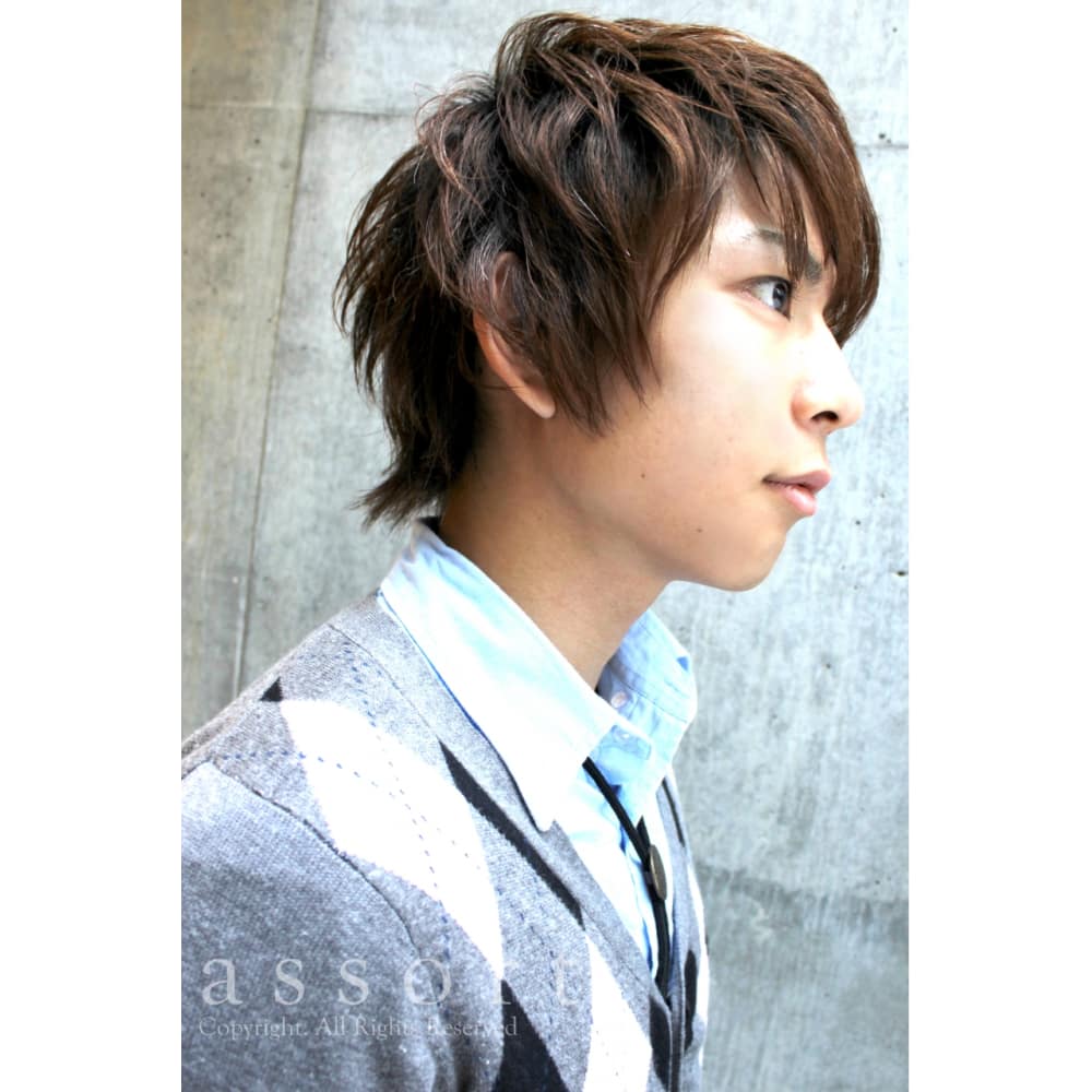 おしゃれメンズ ナチュラルミディアムレイヤー Assort Tokyo